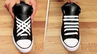 5 Coolest Ways To Tie Shoe Laces [upl. by Aittam474]