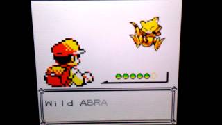 How to catch Abra easy  Tutorial Pokemon Yellow [upl. by Gebhardt493]