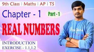 Real Numbers  Class 9 Maths  Chapter 1  Part – 1  Number System  Rational Numbers  APTS Maths [upl. by Ahtebbat]