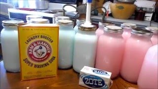 DIY Making your own laundry soap [upl. by Gherardo]