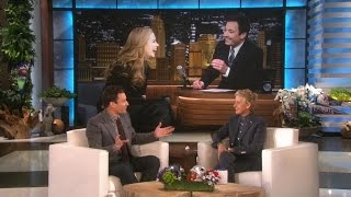 Jimmy Fallon on His Date with Nicole Kidman [upl. by Ateinotna671]