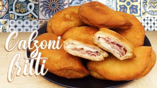 CALZONI FRITTI SICILIANI  RICETTA FACILISSIMA 😍😍😍 [upl. by Gio909]