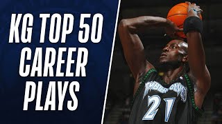 Kevin Garnetts Top 50 Plays of His Career [upl. by Adelind]