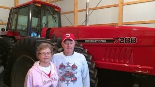 Amazing IHC Tractor Collection of Jerry Kuster in Galva Illinois [upl. by Noda900]