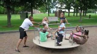 playground merry go round in minnesota [upl. by Marris]