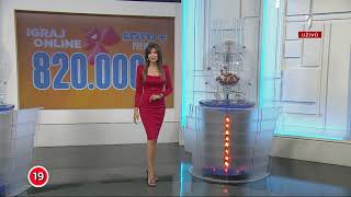 LOTO 55 kolo 13 7 2021 [upl. by Ahsika]