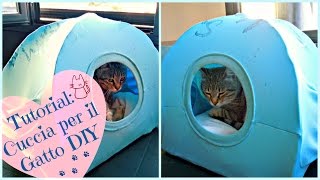 Tutorial Cuccia per il Gatto DIY [upl. by Anastice]