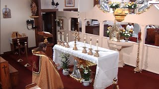 Holy Mass begins at 8 am ET  followed by the Holy Rosary [upl. by Narat]