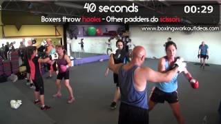 Boxing Workout Ideas  Full 45 minute workout [upl. by Ainsworth]