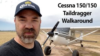 Cessna 150150 Taildragger Walkaround [upl. by September]