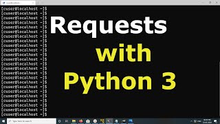 How to Install requests module with Python 3 [upl. by Eaj]