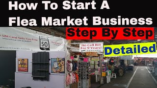 How To Start a Flea Market Business from Scratch Step by Step Part [upl. by Aynad196]