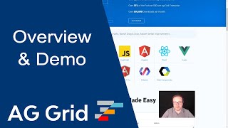 agGrid  The Best JavaScript Grid in the World [upl. by Salkin256]