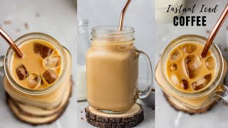 HOW TO MAKE ICED COFFEE QUICK AND EASY RECIPE [upl. by Missak]