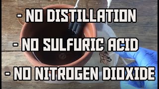 Making Nitric Acid Without Distillation [upl. by Waxman]