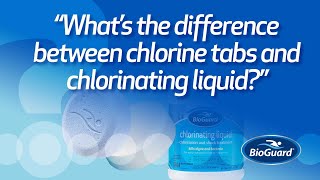 What are the Differences Between Chlorine Tabs and Liquid Chlorine [upl. by Beebe502]