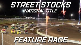 Street Stocks 202122 National Title  AMain  Toowoomba Speedway  12062022 [upl. by Roeser]