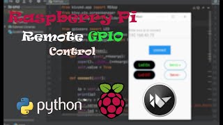 Raspberry pi Remote GPIO control with Graphical Interface using Python [upl. by Crompton]