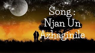 Njan Un Azhaginile  Lyric Song  Tamil Song [upl. by Bohs]