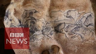 Chauvet cave Preserving prehistoric art  BBC News [upl. by Nauht296]