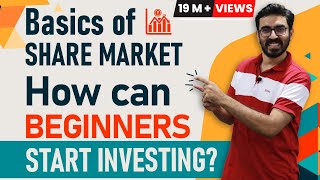 Stock Market For Beginners  How can Beginners Start Investing in Share Market  Hindi [upl. by Sverre955]