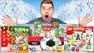 I Bought Every Pokemon Advent Calendar [upl. by Elita]