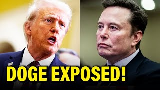 YIKES Trumps OWN Data Exposes Musk DOGE SCAM [upl. by Ennagroeg]