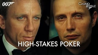 CASINO ROYALE  Poker Game – Daniel Craig Mads Mikkelsen  James Bond [upl. by Joete]