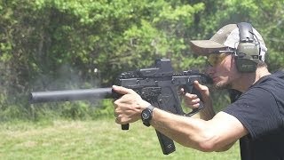 KRISS Vector CRB Carbine Review 45 ACP [upl. by Galven]