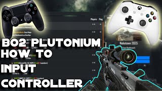 HOW TO USE CONTROLLER ON BLACK OPS 2 PLUTONIUM EASY [upl. by Aile]