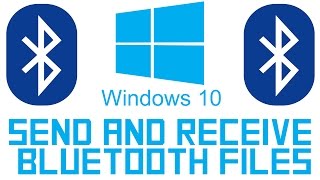 How to Send amp Receive Bluetooth files on Windows 10 [upl. by Algar]