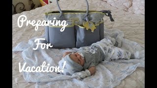 Packing Reborn Doll Isaacs Bag For Our Weekend Vacation [upl. by Hayward428]