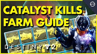 THE FASTEST WAY Destiny 2 Catalyst Kills Farm Guide [upl. by Ttelracs]