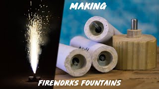 Fireworks basics  MAKING FIREWORKS FOUNTAINS [upl. by Bina]