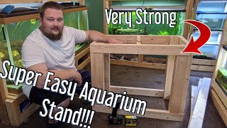 Easy DIY Aquarium Stand  Universal aquarium stand [upl. by Benyamin]