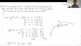 Solved Problems on Hermite Spline and Bezier Curve [upl. by Martie]