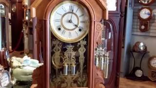 ANTIQUE CLOCK ANSONIA KITCHEN Model Eclipse c1890 Timeless Beauty [upl. by Gausman]