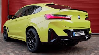 New BMW X4 M 2022  FIRST LOOK exterior interior amp DRIVING [upl. by Lucine222]