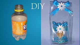 DIY Christening souvenir giveaway using Plastic Bottle [upl. by Enahsal]