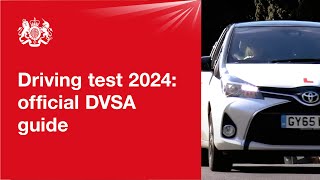 Driving test 2024 official DVSA guide [upl. by Drhcir]