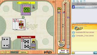 Pogo Games Cribbage Retired [upl. by Aynik951]