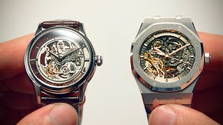 Can You Tell The Difference Cheap vs Expensive Skeleton Watches  Watchfinder amp Co [upl. by Gretel141]