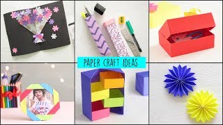 DIY Paper Crafts Ideas  Handcraft  Art and Craft [upl. by Farmer214]