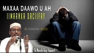 MAXAA DAAWO U AH IIMAANKA DACIIFAY ᴴᴰ┇ShMustafe Xaaji Ismaaciil [upl. by Tingley]