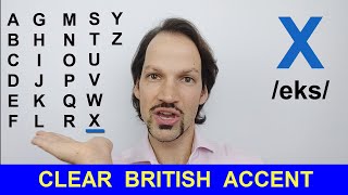 How To Pronounce The English Alphabet BRITISH PRONUNCIATION [upl. by Alarice]