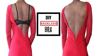 How To Make A Backless Bra For All Boob Sizes [upl. by Allemahs399]