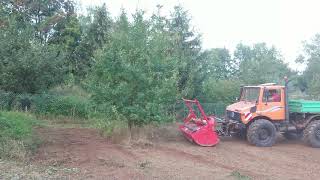 Einsatz Forstmulcher am Unimog [upl. by Ravahs]