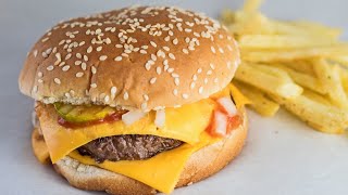 McDonalds Quarter Pounder With Cheese Copycat Recipe [upl. by Nylecyoj34]