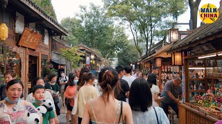 Walk China 4K  Broad and Narrow Alley  Chengdu Street Walking  Summer 2021 [upl. by Hancock]