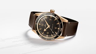 Seamaster 300 Bronze Gold  OMEGA [upl. by Nidnal]